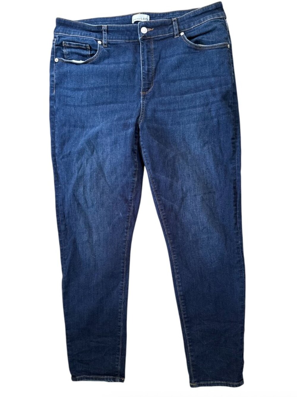 LOFT The Skinny Jeans - Dark Wash - Size 32/14